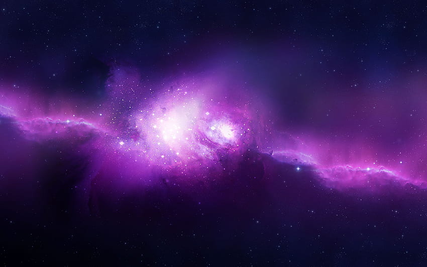 Purple Space, Purple Xbox HD wallpaper