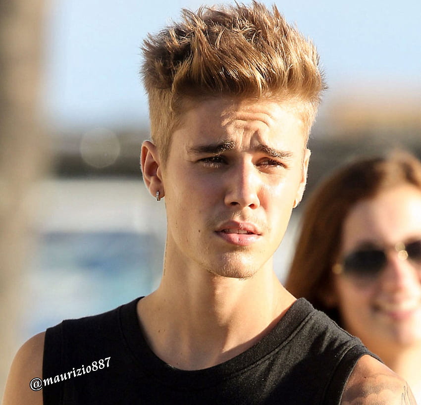 HD wallpaper: Justin Bieber, dark-haired, male, singer, black and white  jacket | Wallpaper Flare