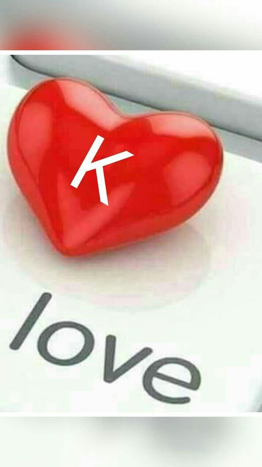 K Name, Love HD phone wallpaper