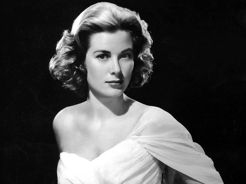 Grace Kelly i tło Tapeta HD