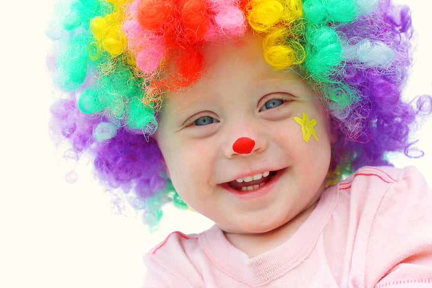 Boys Smile clowns sweet Children Face, Smile Cute HD wallpaper