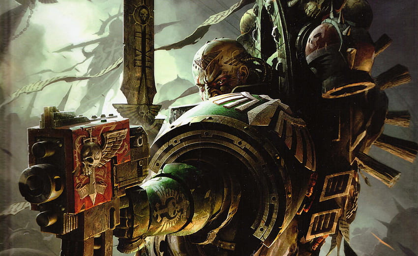 Warhammer 40k Space Marine Legions: Day 9, Dark Angels HD wallpaper