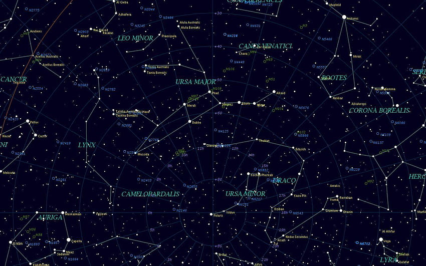 Constellation . Constellation , Constellation Map and Constellation Northern Lights, Leo Constellation HD wallpaper