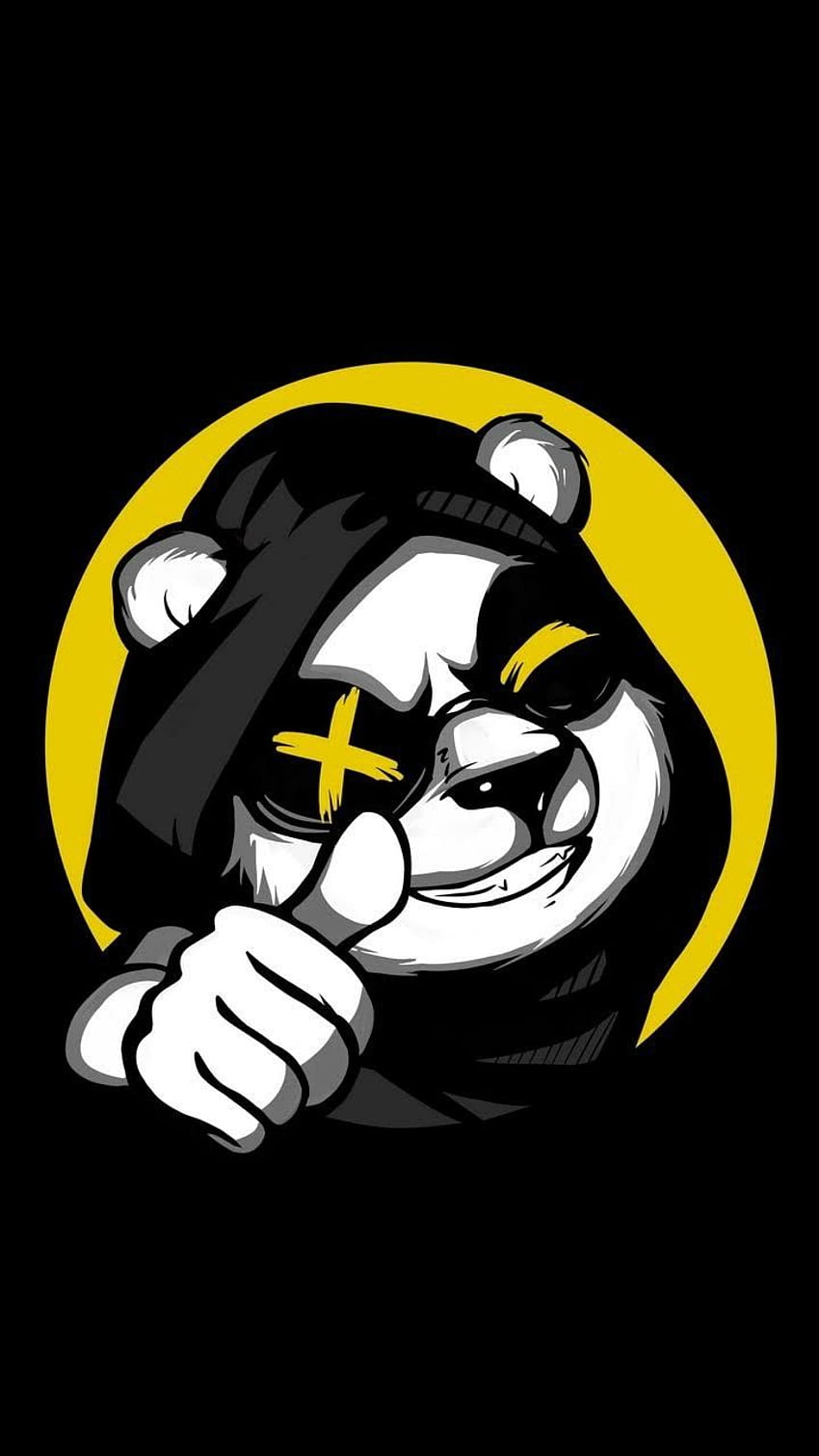 Kpinero on 56. Panda art, Graffiti characters, Logo design art HD phone wallpaper