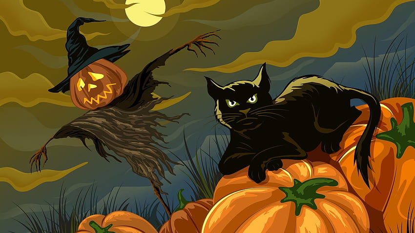 Animated Halloween – Festival Collections HD wallpaper