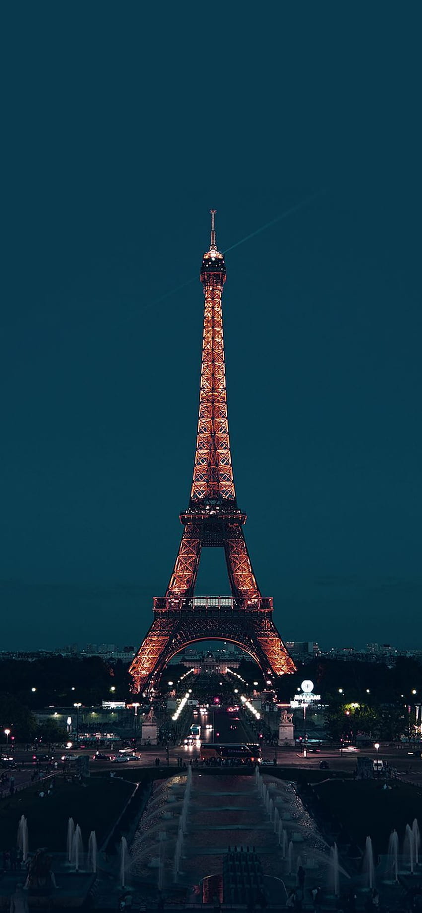 iPhone X : paris night france city blue eiffel tower via . Majalah Sumber harian terbaik Anda di seluruh dunia, Cool Paris wallpaper ponsel HD