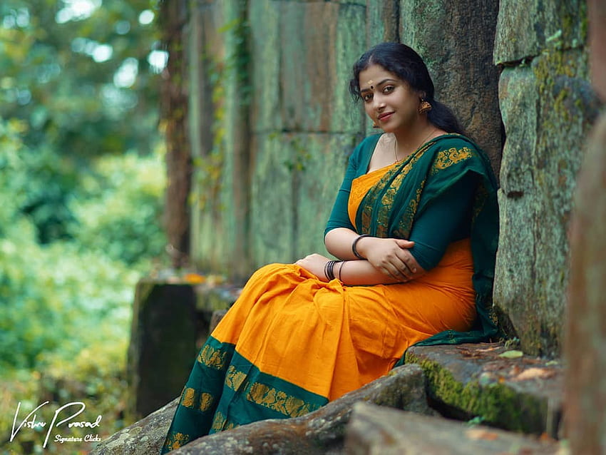 Anu Sithara - atriz do sul da Índia papel de parede HD