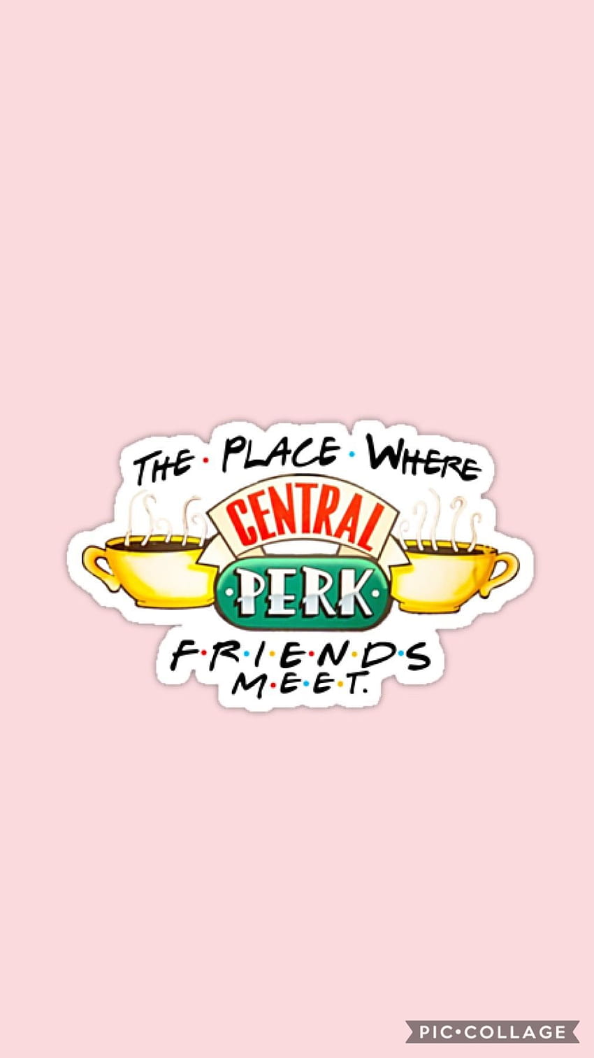 приятели. Приятелска телевизия, Приятелски плакат, Приятелски моменти, Friends Central Perk HD тапет за телефон