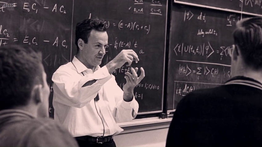Фантастичният г-н Файнман, Ричард Файнман HD тапет