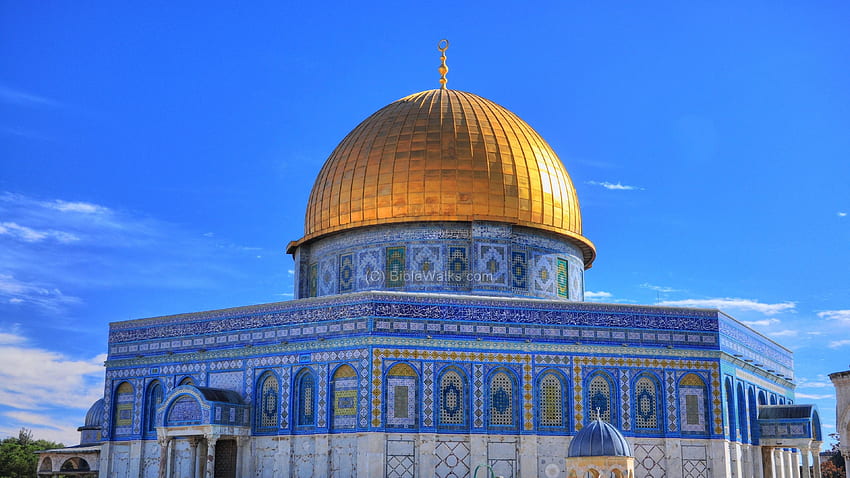 dome of the rock HD wallpaper