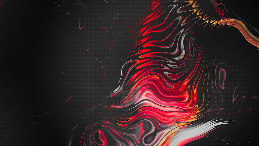 Red-dark, curves, abstract, ripple effect HD wallpaper