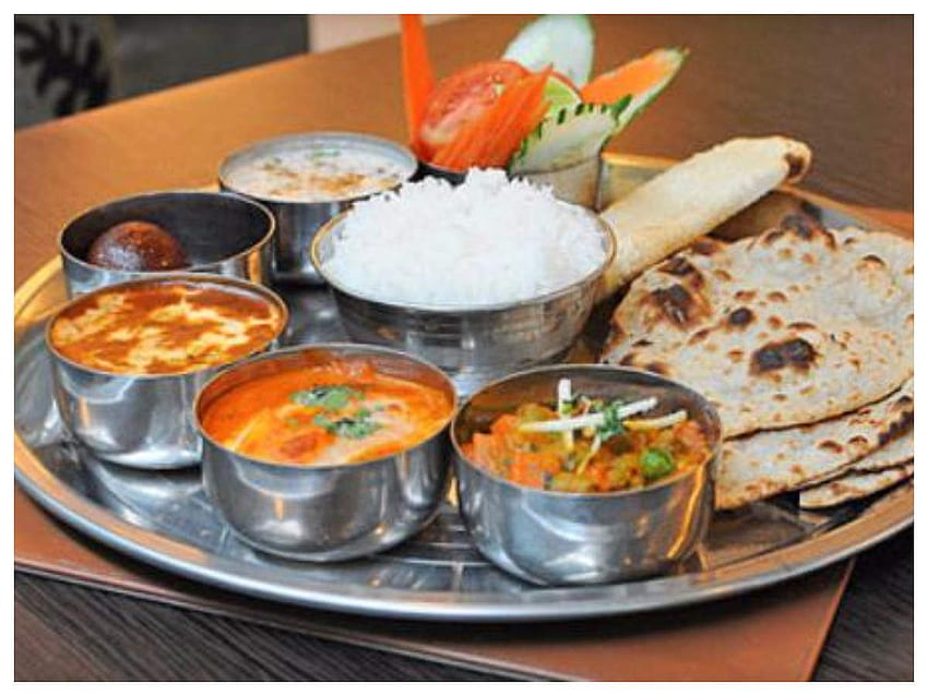Gli indiani ordinano di più il cibo vegetariano dell'India settentrionale: sondaggio. I tempi dell'India, cibo dell'India meridionale Sfondo HD