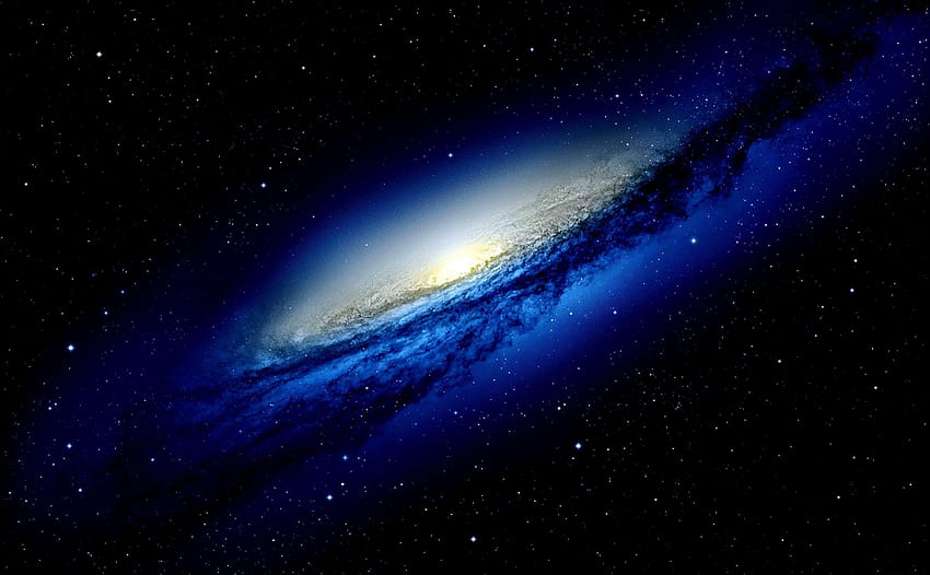 Deep Space Background, Real Galaxy HD wallpaper