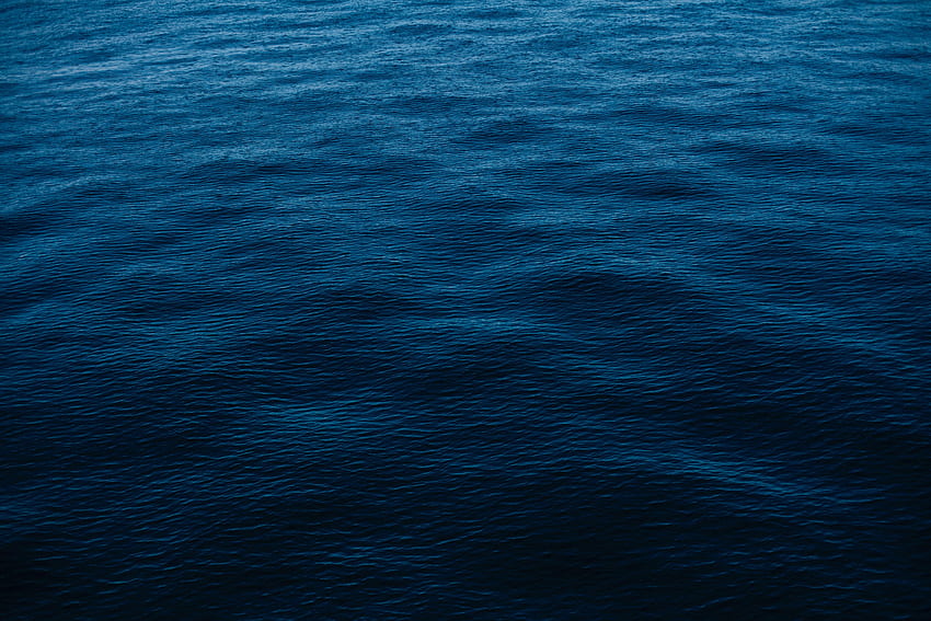 Ocean Wodny Błękit, Ciemnoniebieskie Morze Tapeta HD