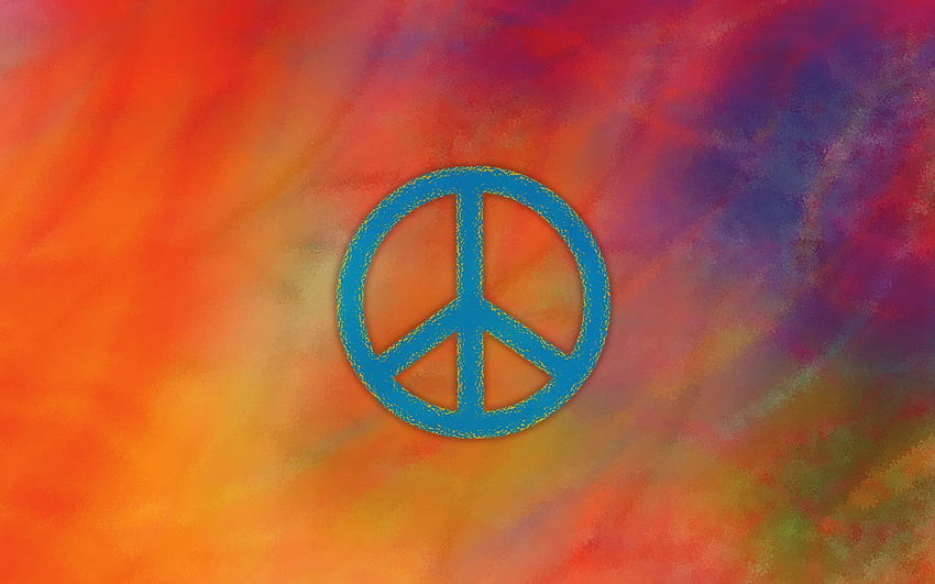 Yoga, OM and Peace Symbol Background, Peace Out HD wallpaper