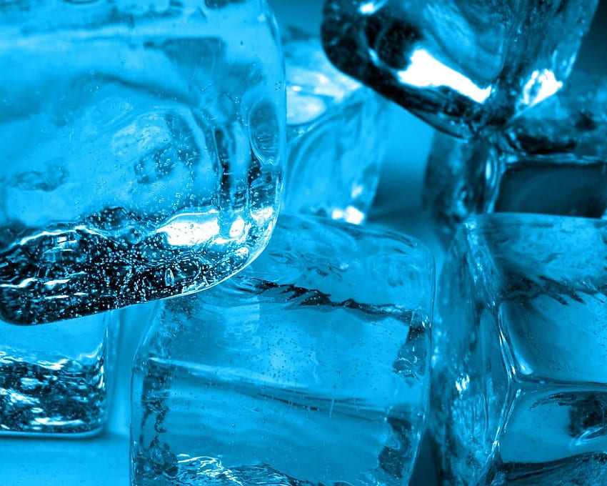 Blue Ice Welcome To StarChop HD wallpaper
