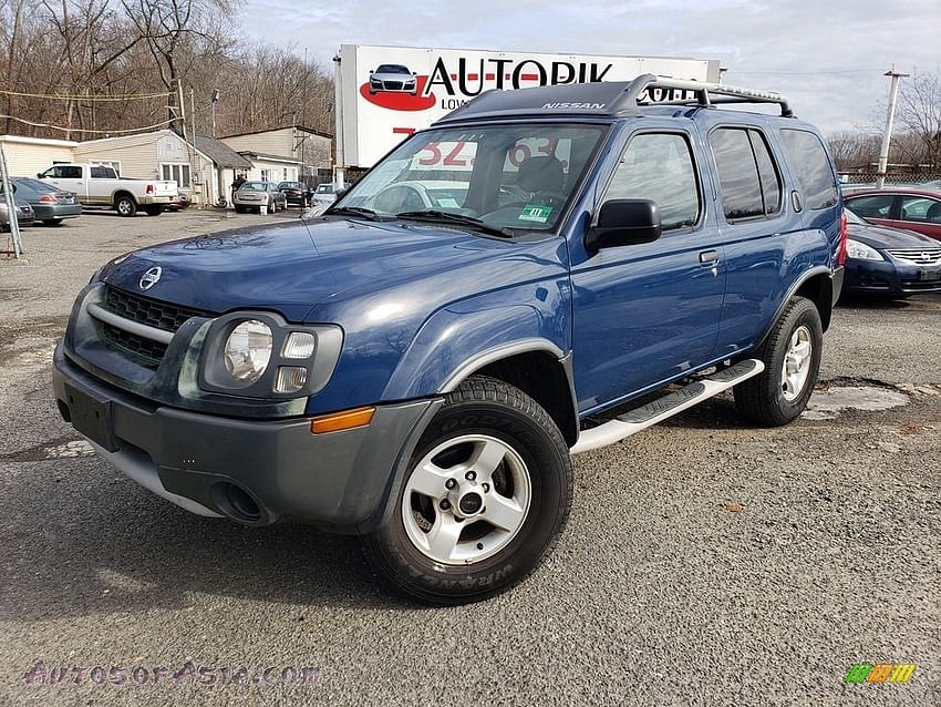 nissan xterra 2004 blue