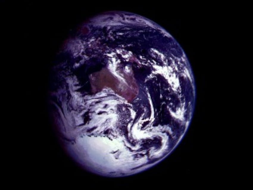 Uzaydan Avustralya, Avustralya, gezegen, bulutlar, uzay, dünya küresi HD duvar kağıdı