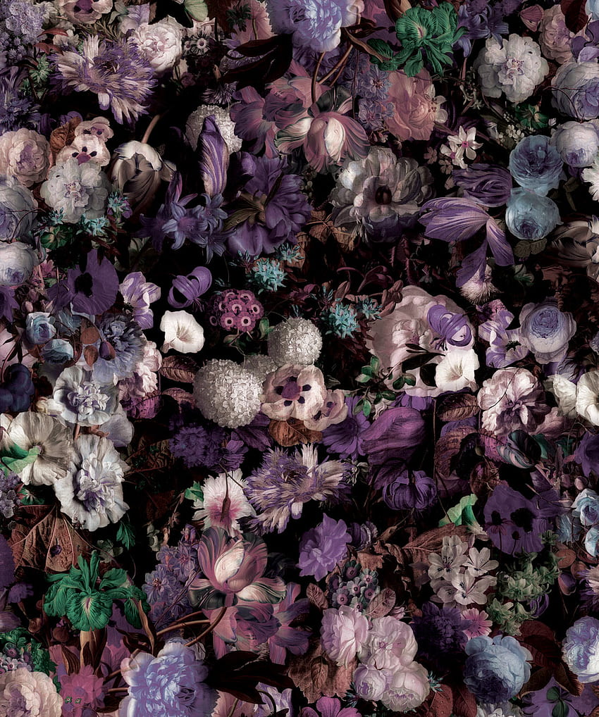 Flower Pool, Dark Moody Flower • Milton & King AUS HD phone wallpaper ...