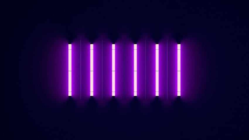 Neon Purple, Purple Neon Aesthetic Computer HD wallpaper