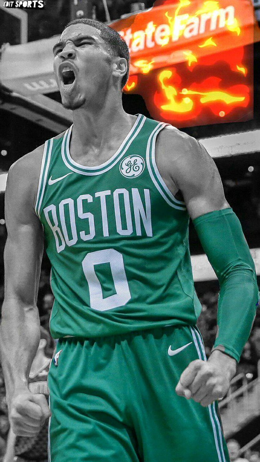 Jayson Tatum Jersey Wallpaper  Boston celtics wallpaper, Boston celtics,  Basketball wallpaper