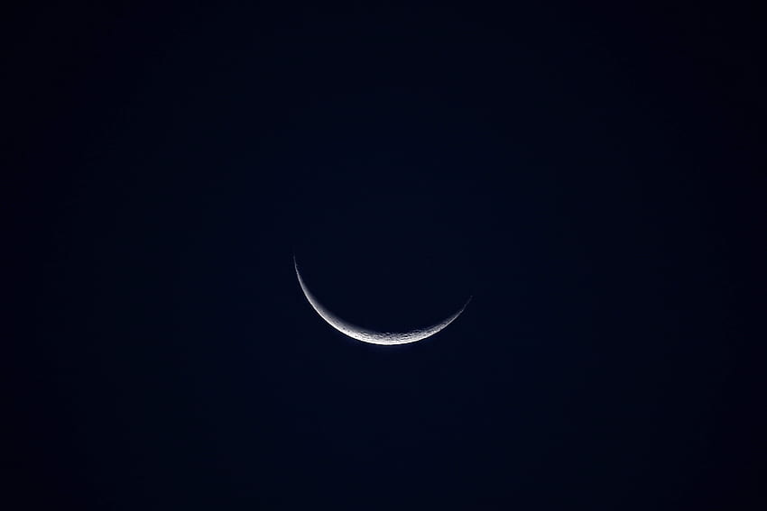 Crescent Moon Night Sky , Nature, , , Background, and , Night Sky Moon ...