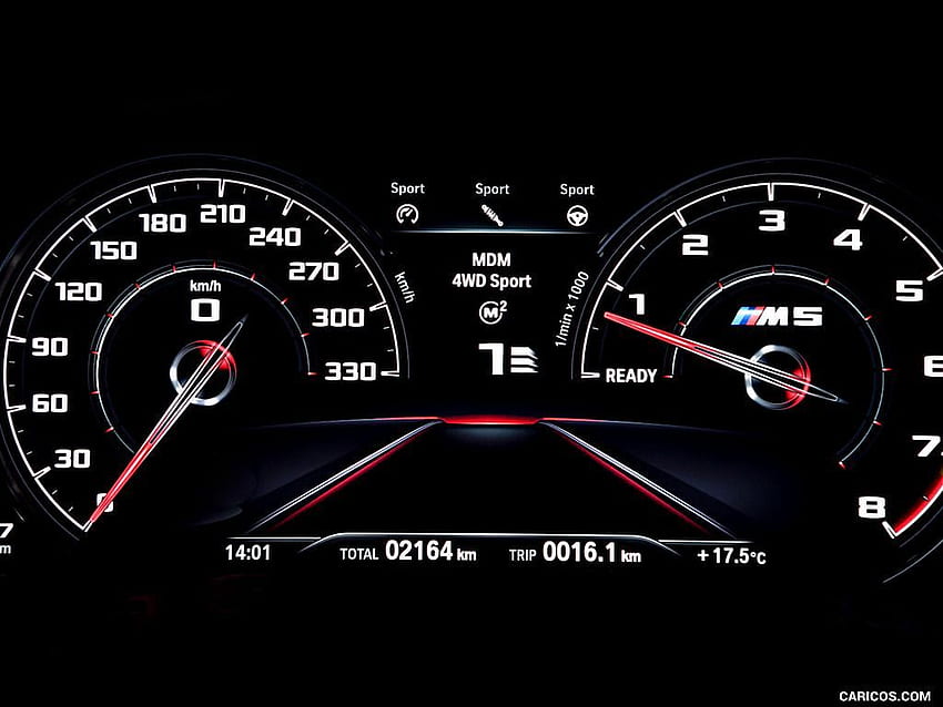 2022 bmw m5 dashboard speedometer