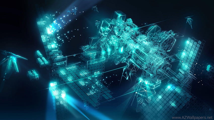 Sztuczna inteligencja, sztuczna inteligencja 3D Tapeta HD