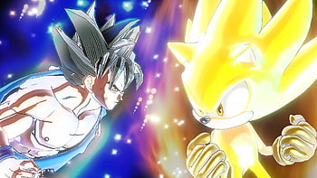 Goku vs sonic HD wallpapers | Pxfuel