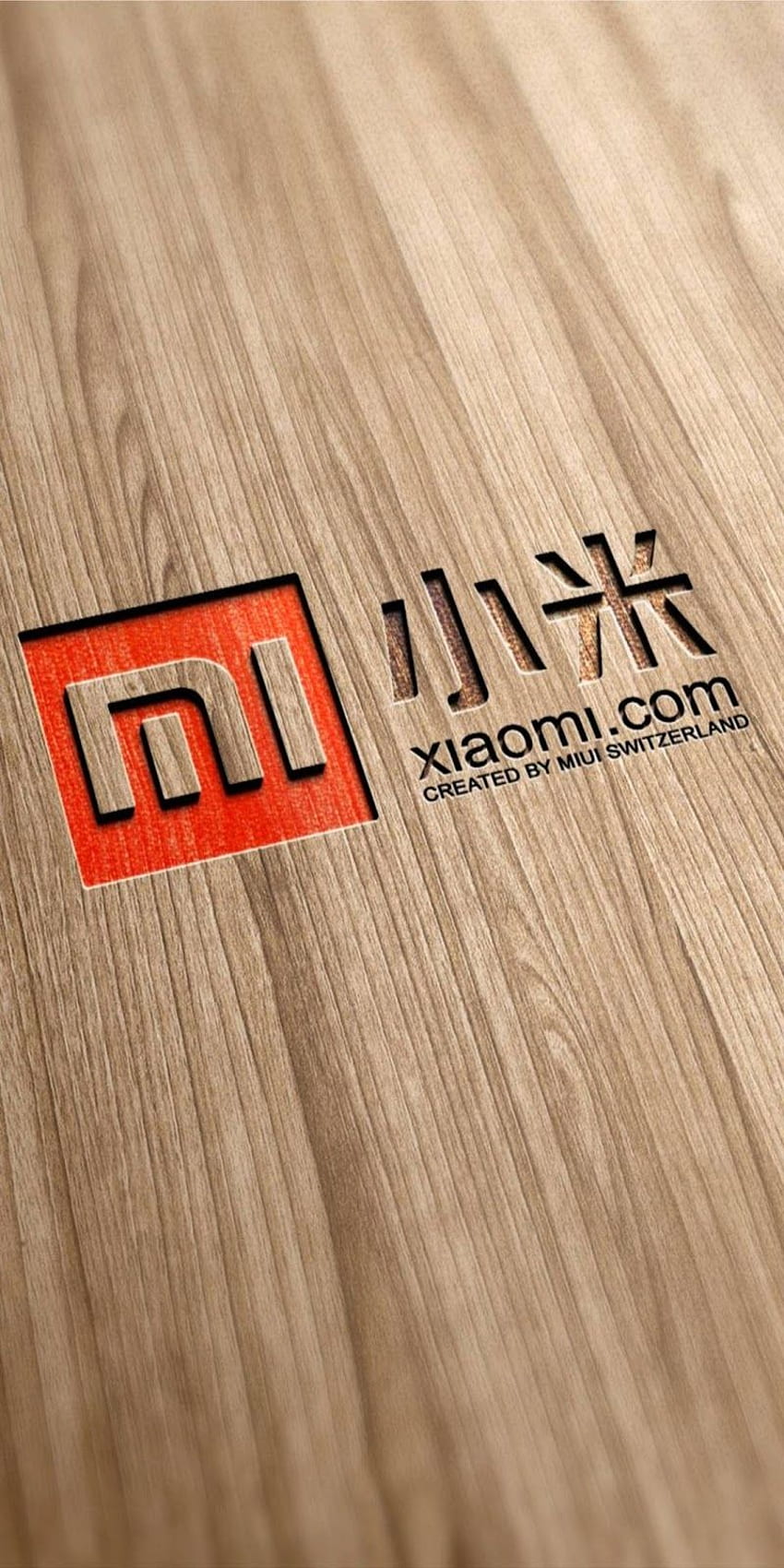 Logotipo del teléfono Xiomi - Mi logotipo, logotipo de Xiaomi fondo de pantalla del teléfono