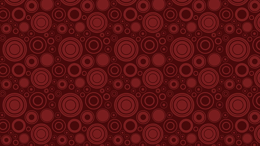 Rosso scuro senza soluzione di continuità cerchio geometrico modello di illustrazione vettoriale Sfondo HD