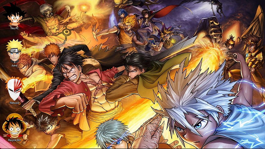 Crossover Anime Theme for Windows 10. 8, Custom Anime HD wallpaper | Pxfuel