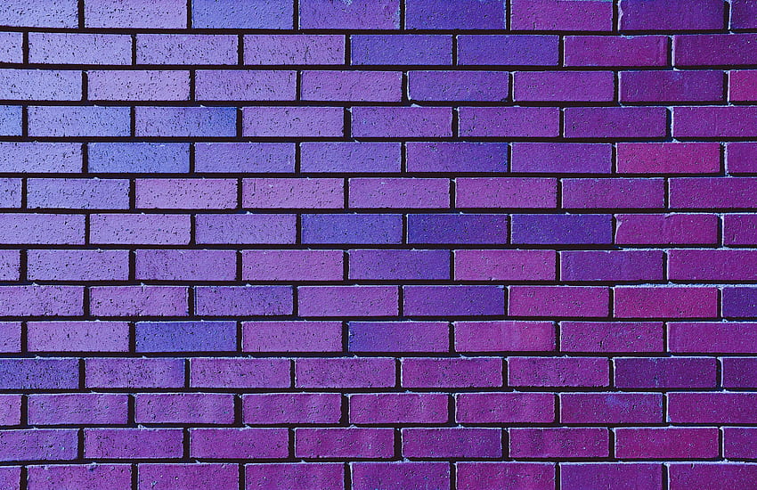 Violet, Texture, Textures, Wall, Purple, Brick HD wallpaper