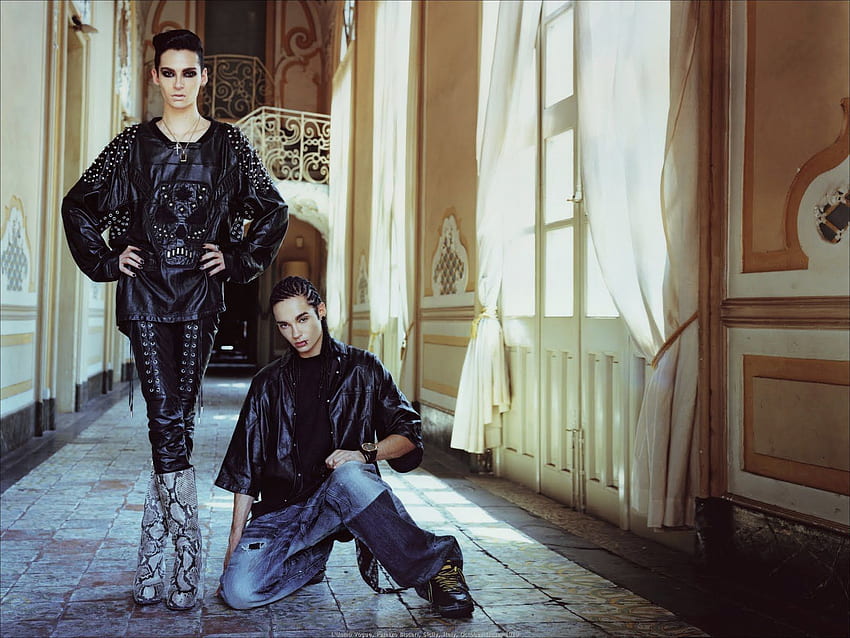 Bill und Tom Kaulitz von Tokio Hotel in der Vogue. Bill Kaulitz HD-Hintergrundbild