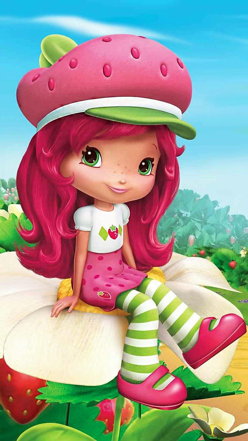 Strawberry shortcake. cartoons in 2019. Strawberry shortcake, Strawberries Cartoon HD phone wallpaper