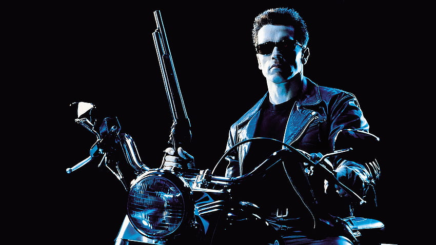 Arnold Schwarzenegger em Exterminador do Futuro 2 Dia do Julgamento, O Exterminador do Futuro papel de parede HD