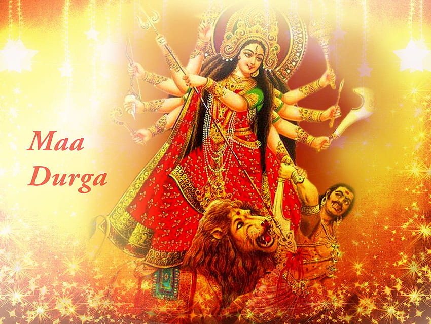 Maa . Maa Kali , Maa and Jai Maa Durga, Maa Sherawali HD wallpaper
