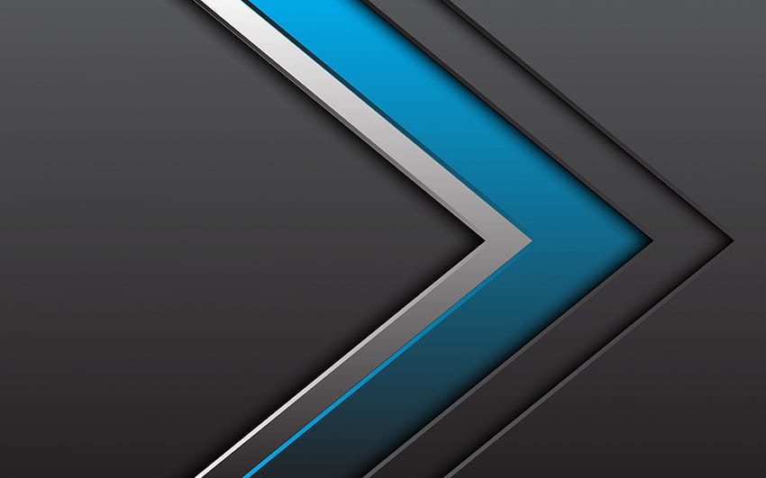 abstracto gris, elegante, línea azul, geométrico, arte creativo con resolución. Alta calidad fondo de pantalla