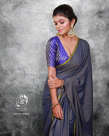 Blue Saree - Buy Trendy Blue Colour Sarees Online – Koskii