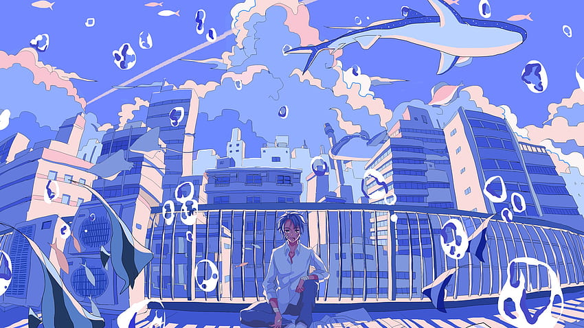 Anime Boy Lost In Dreams Rozdzielczość 1440p, tło, i Tapeta HD