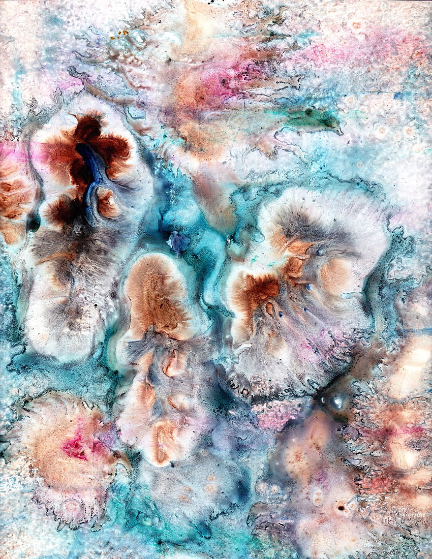 Abstract Geode Watercolor - -, Colorful Geode HD phone wallpaper | Pxfuel