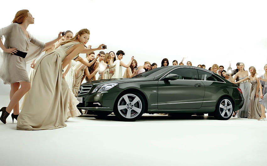 Mercedes Benz, Lauf, Mercedes Benz, Auto HD-Hintergrundbild