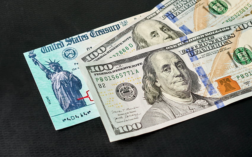100 dolarów, Benjamin Franklin, tło z dolarami, pieniądze, dolary amerykańskie, finanse, tło pieniężne, dolary Tapeta HD