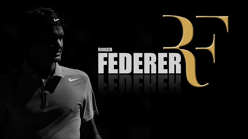 Roger Federer Rf-Logo HD-Hintergrundbild