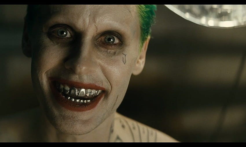 Man's face, Jared Leto, Suicide Squad, Joker HD wallpaper