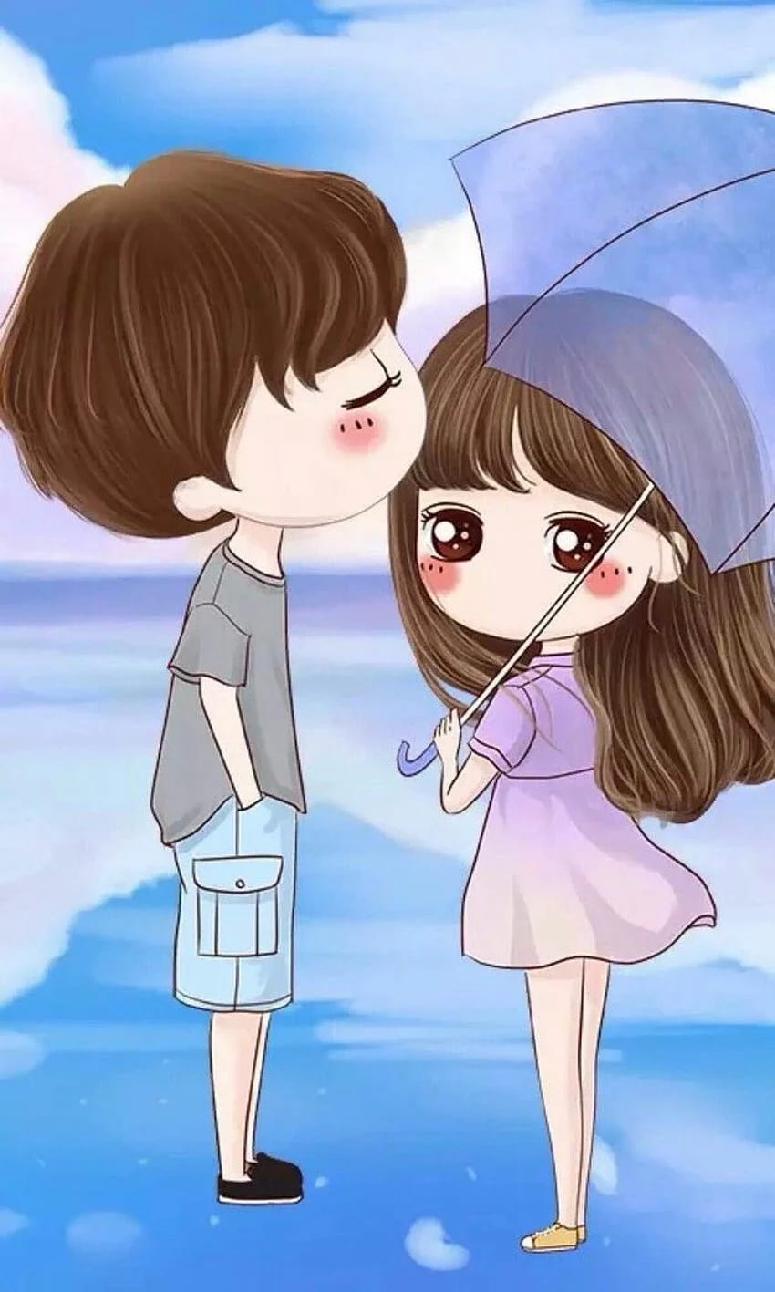 Cute LOVE couple phone . Cute love , Cartoon love , Cartoons love, Cute  Couple Drawings HD phone wallpaper | Pxfuel