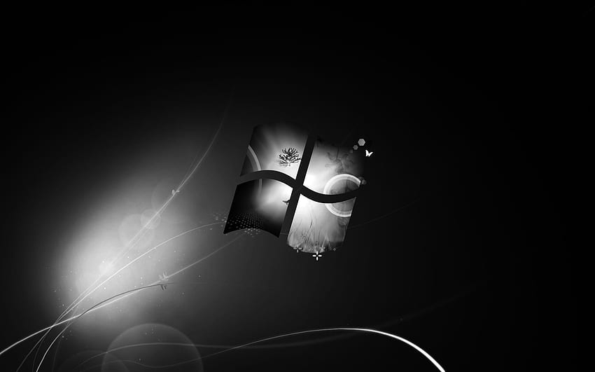 Windows 10 用 - 暗い PC - & 背景、黒 高画質の壁紙