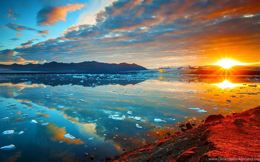 Islandia Laguna Biru - Laguna Biru Islandia - - Wallpaper HD