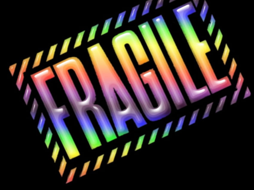 Fragile, colori Sfondo HD