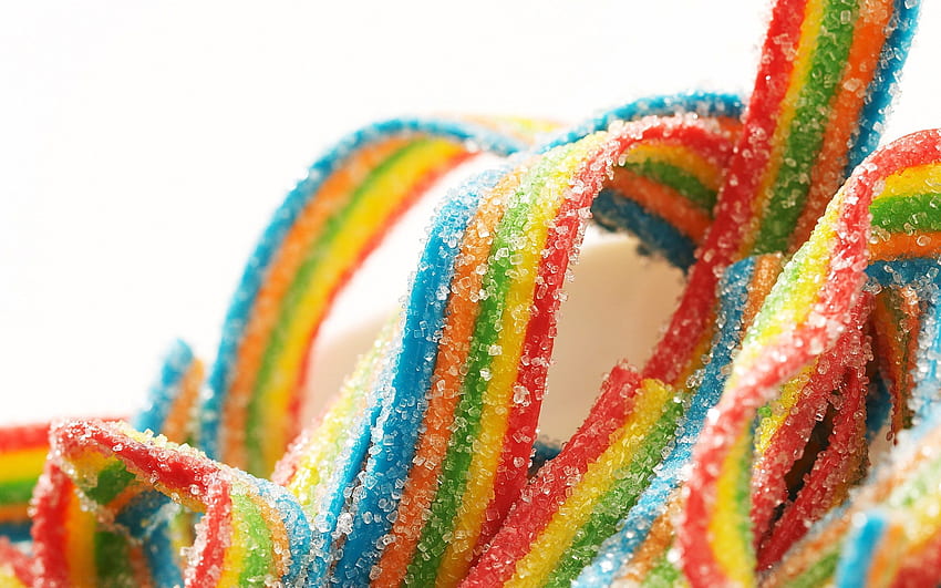 Colorful Sweet Jelly Sugar Candies - Me. Rainbow candy, Ribbon candy, Candy, Nerd Candy HD wallpaper